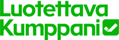 Luotettava Kumppani -logo